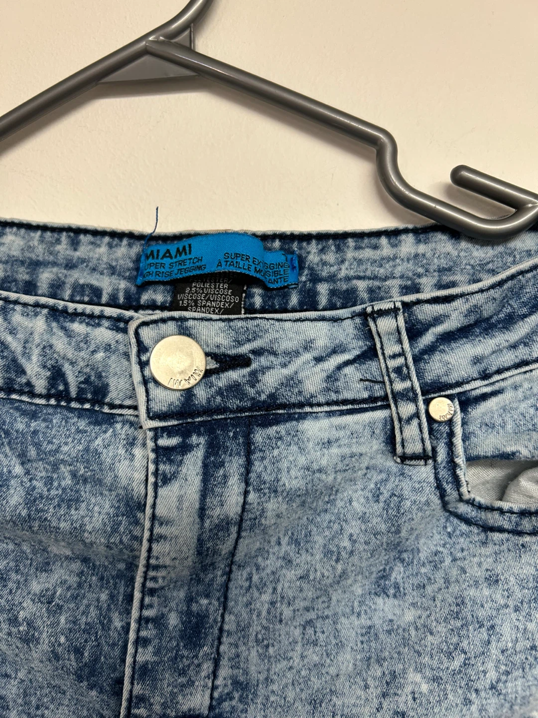 Miami Super Stretch High Rise Jeans - Size 7 - photo 3