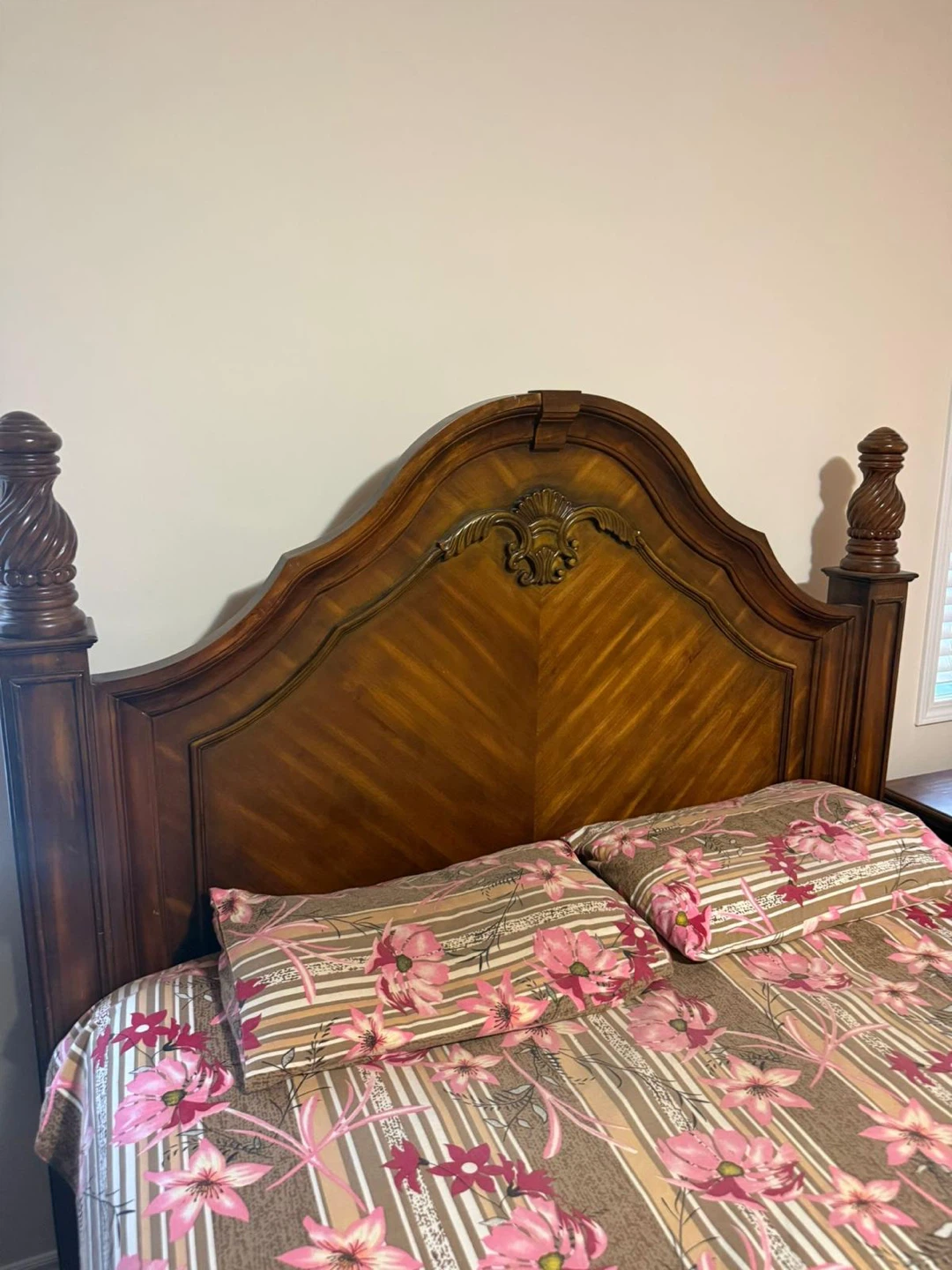 Solid Wood bed set