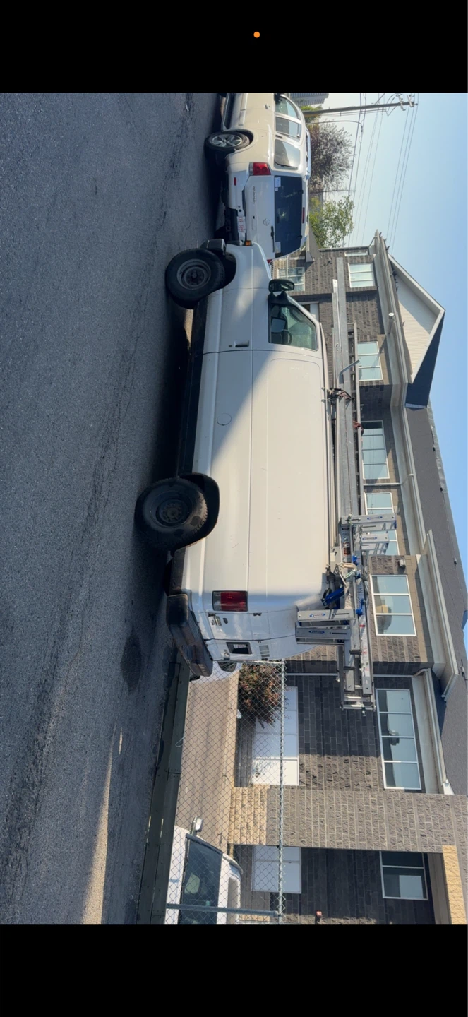 2011 Ford E250 van with pumpjacks