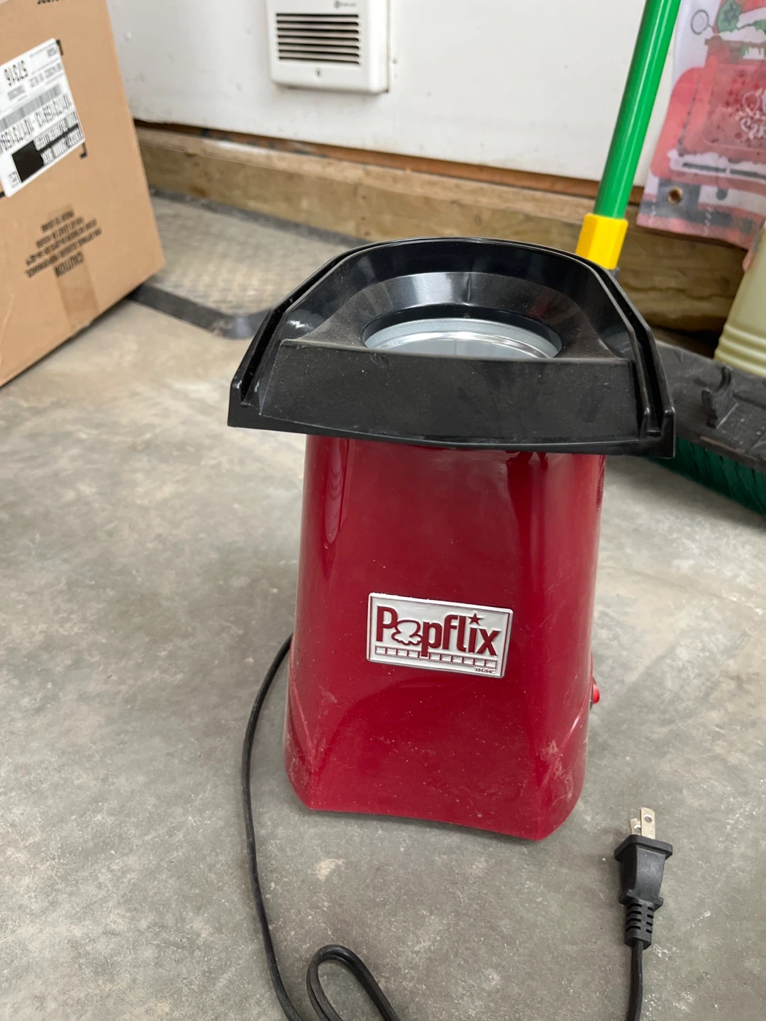 Popflix Red Hot Air Popcorn Maker - photo 3
