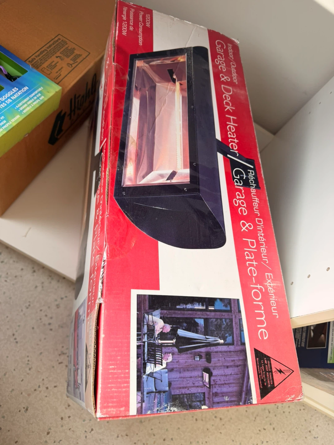 Nomura Indoor/Outdoor Garage & Deck Heater - photo 2