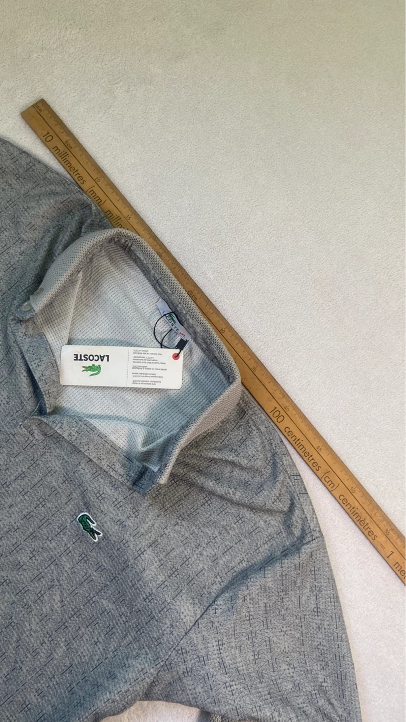Lacoste Men's Grey Polo Shirt Size XXL - photo 5