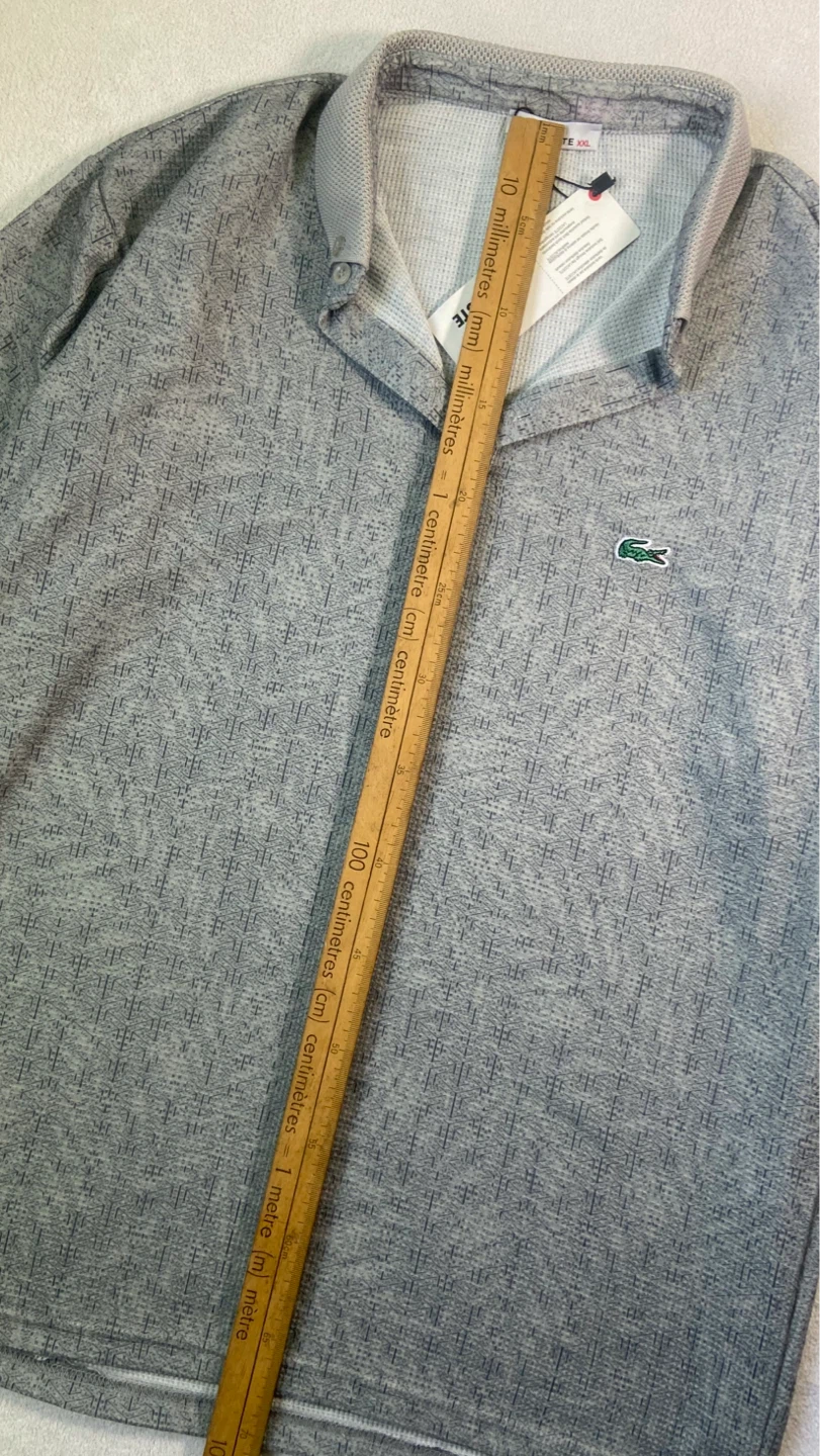 Lacoste Men's Grey Polo Shirt Size XXL - photo 3