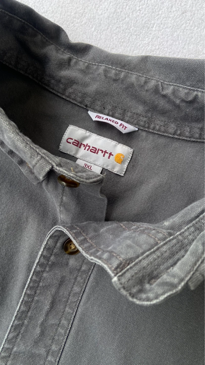 Carhartt Relaxed Fit Short Sleeve Button-Up Shirt 3XL - photo 4
