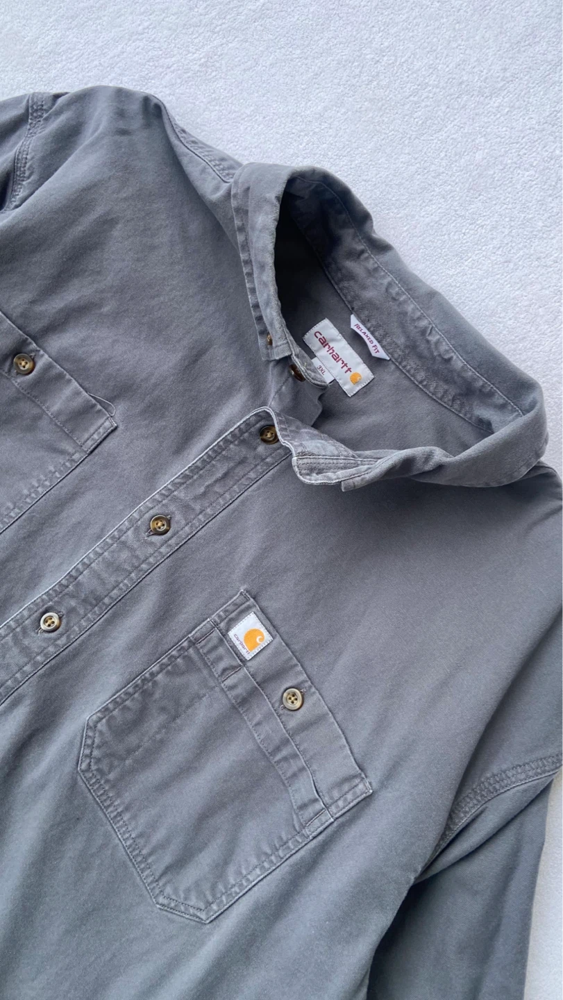Carhartt Relaxed Fit Short Sleeve Button-Up Shirt 3XL - photo 2