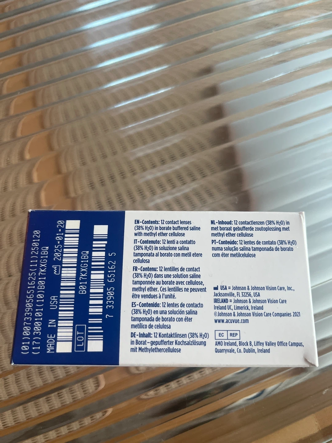 ACUVUE OASYS with HYDRACLEAR PLUS 5 Contact Lenses -0.50 - photo 3