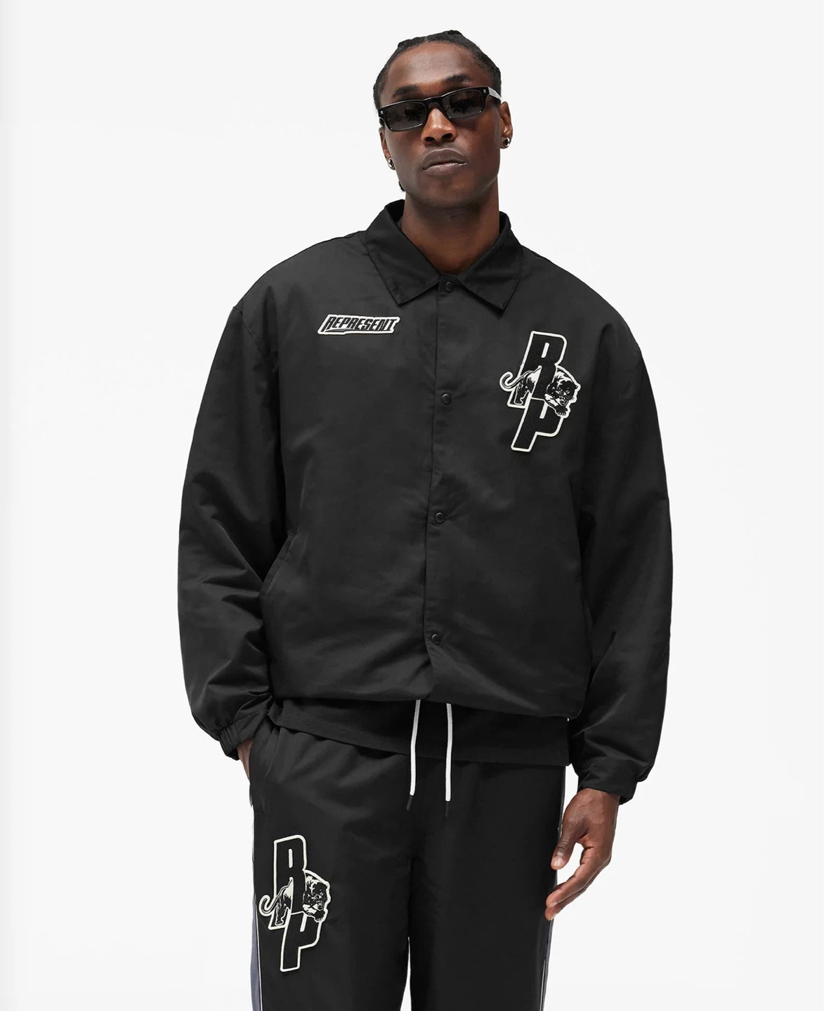 [Brand New] Represent x Puma Black Coach Jacket - photo 5