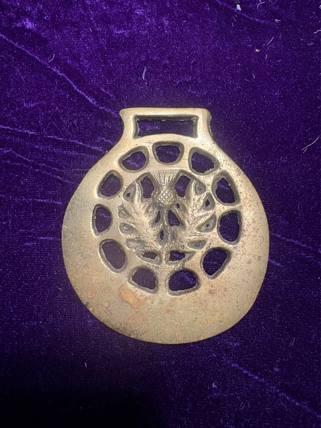 Brass Horse Bridle Ornament "Doha" Made in Canada