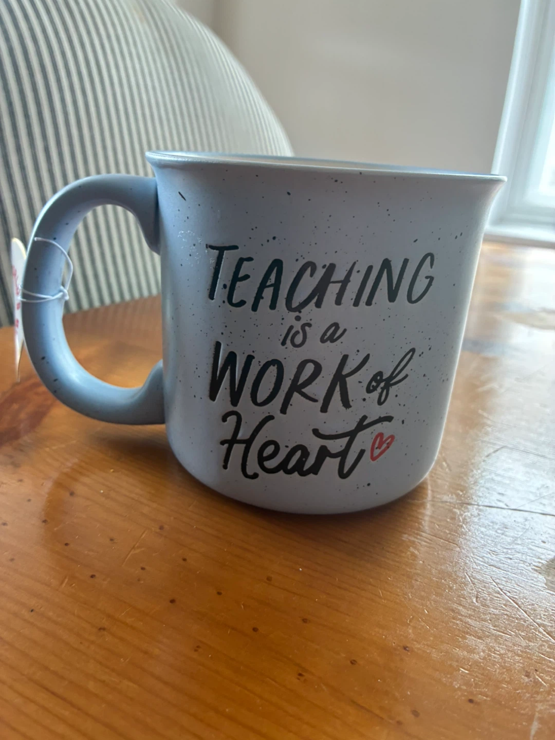 Teaching is a Work of Heart Mug