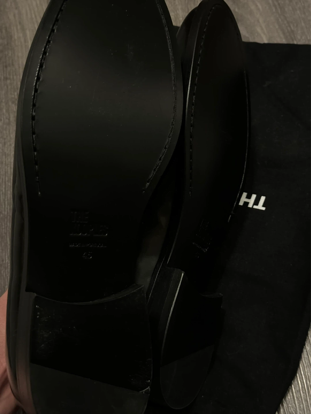 Made in Portugal - New - The Kooples Black Shiny Dress Shoes - photo 3