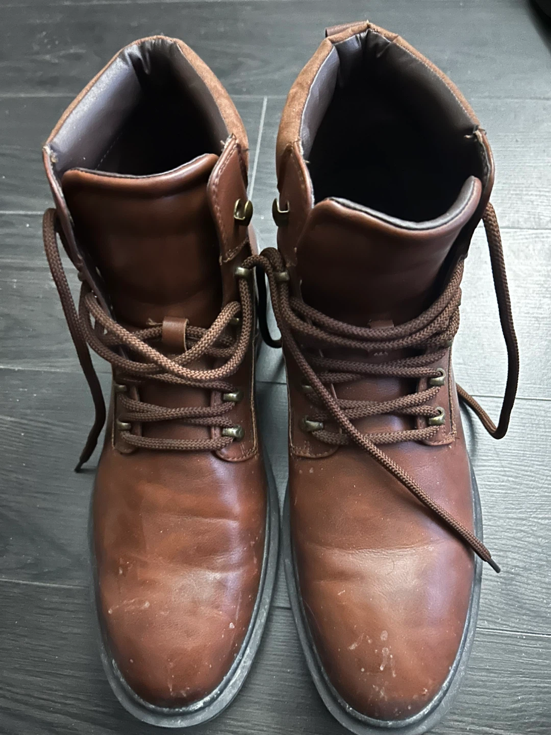 Primark Brown Lace-Up Men’s Boots UK 10 and US 11