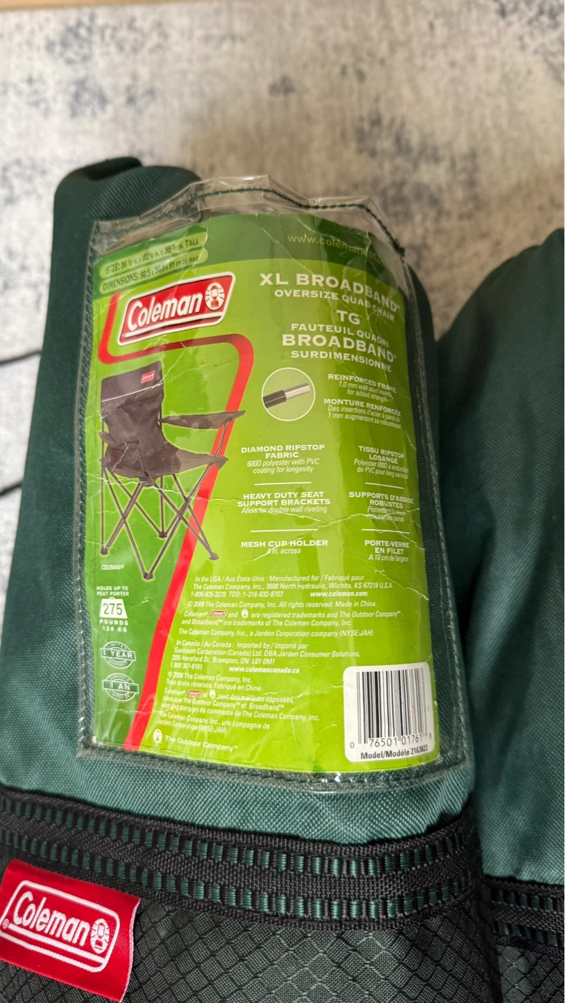 Coleman XL Oversize Quad Chair - photo 2