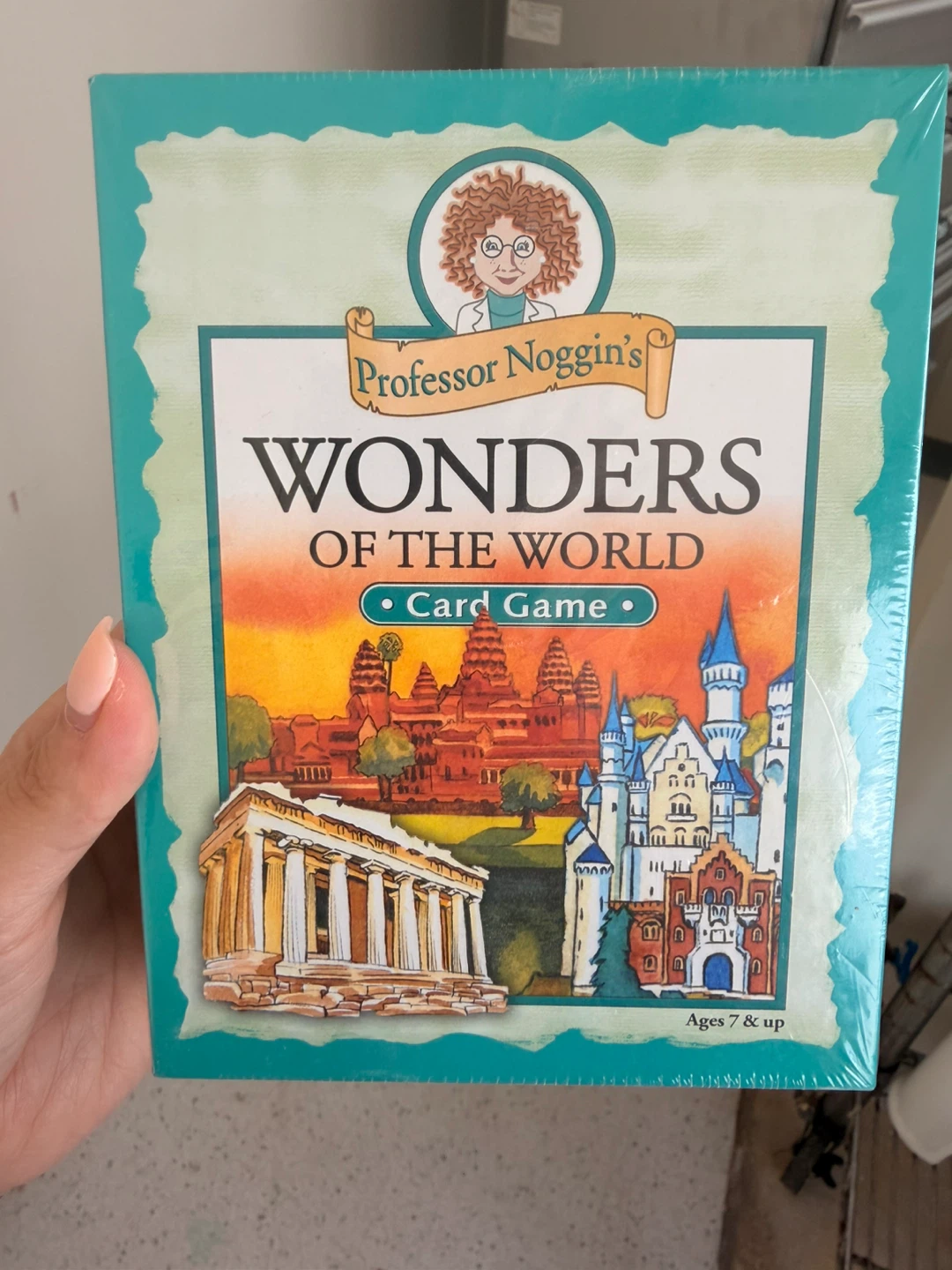 Professor Noggin's Wonders of the World Card Game