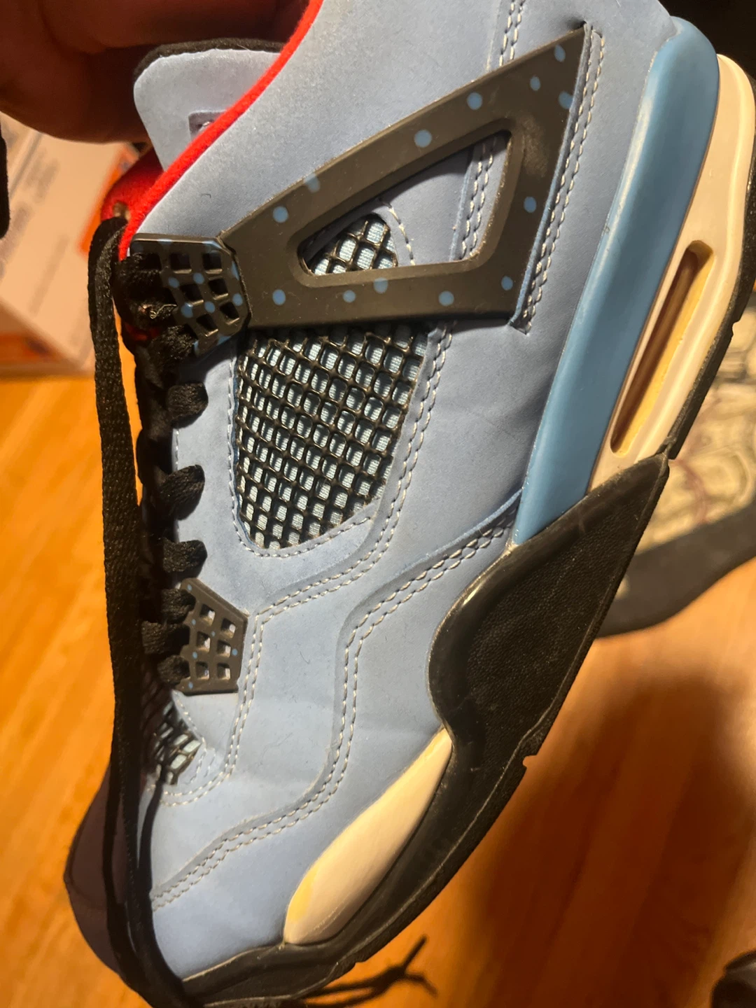 Blue Jordan 4’s - photo 2