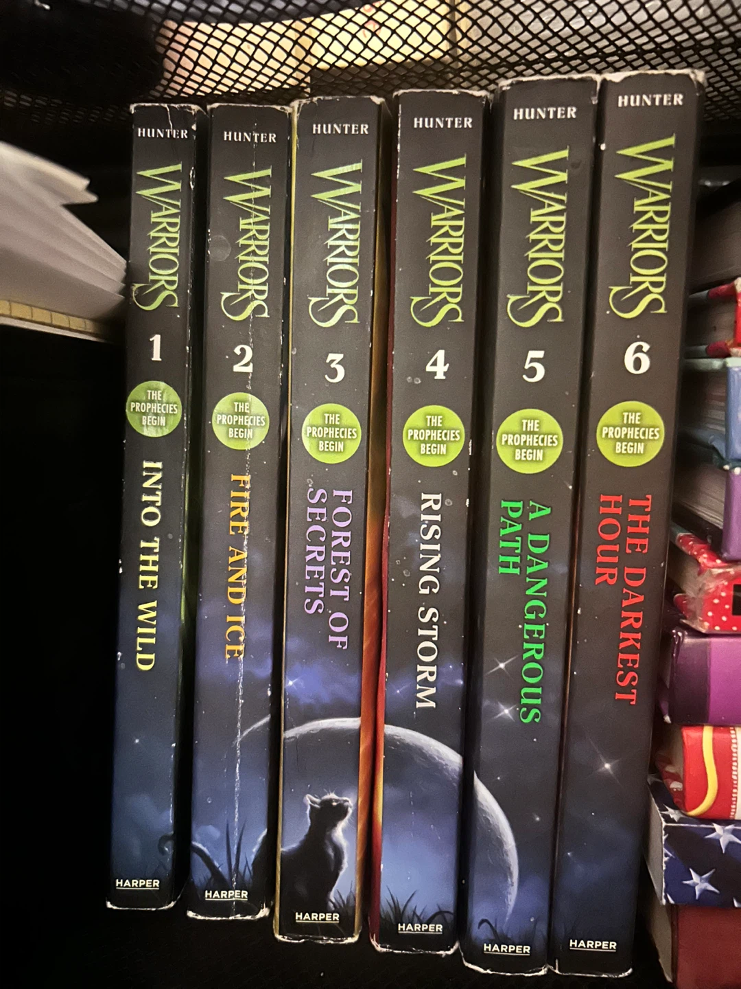 Warriors Book Series by Erin Hunter - Books 1-6