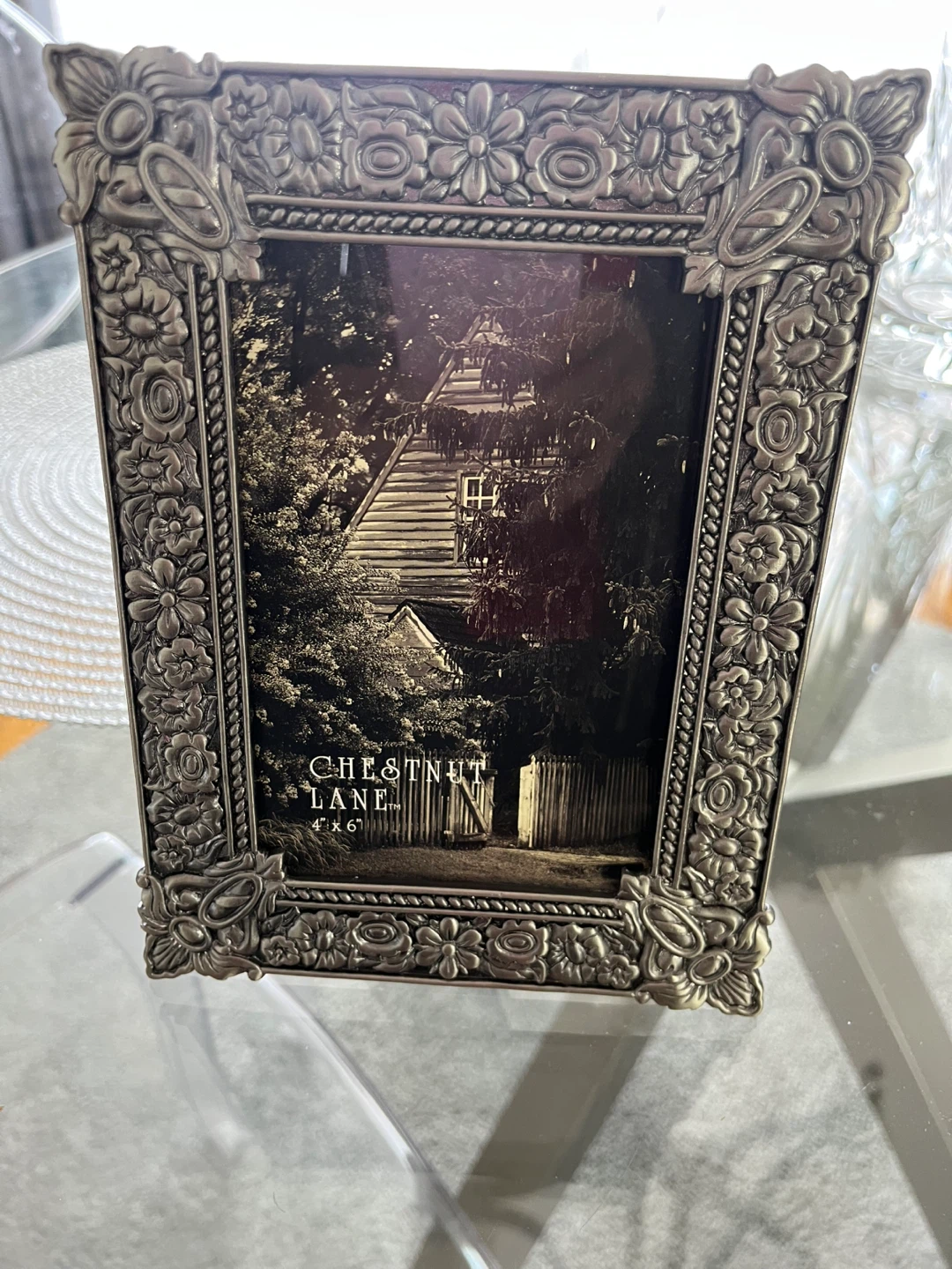 Ornate Metal Photo Frame - 4x6