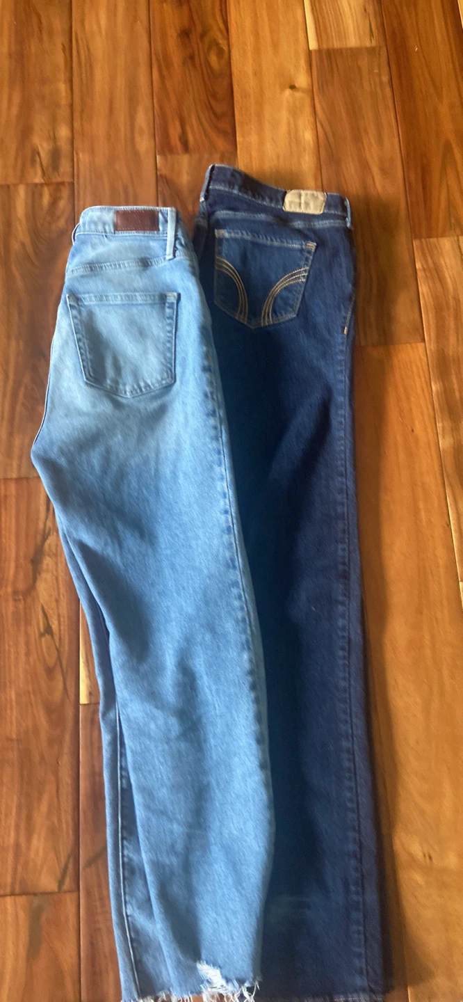 Hollister Ultra High-Rise Crop Vintage Straight Jeans - photo 5