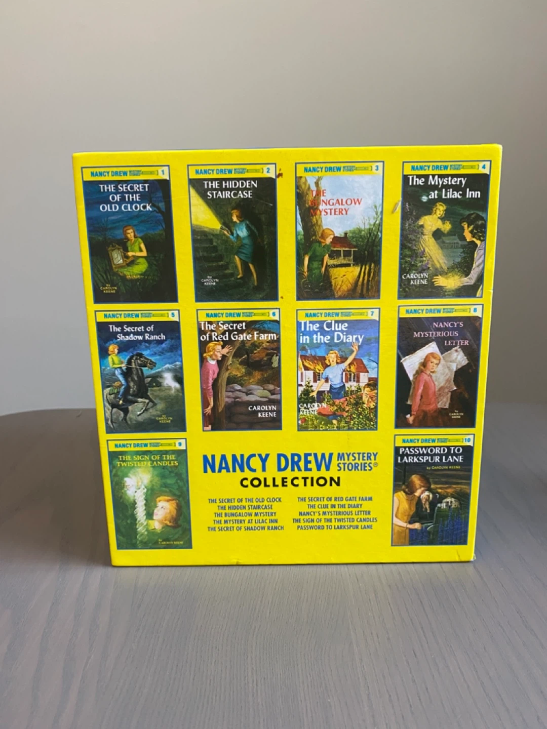 Nancy Drew Mystery Stories Books 1-10 by Carolyn Keene - photo 3