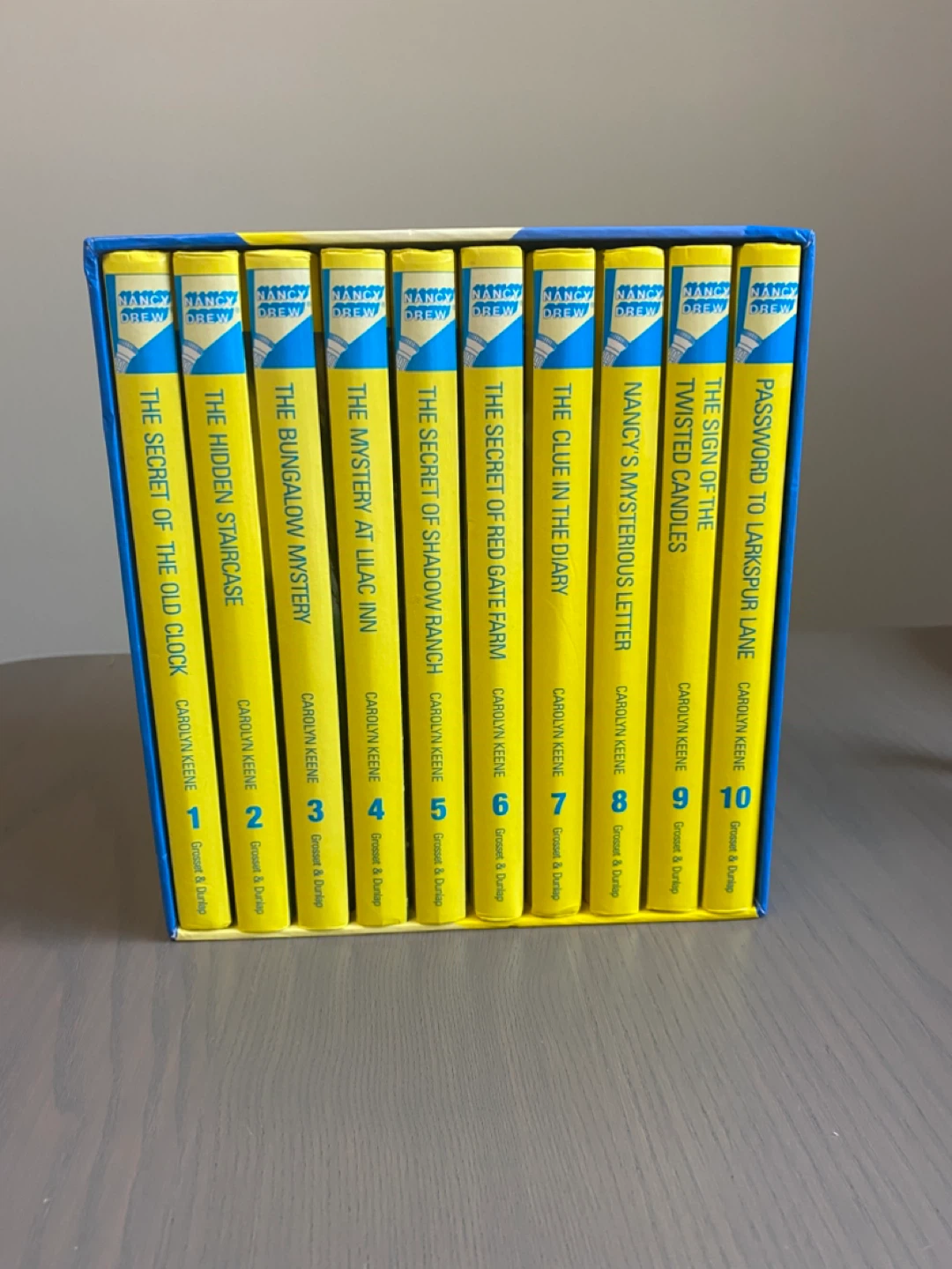 Nancy Drew Mystery Stories Books 1-10 by Carolyn Keene - photo 2