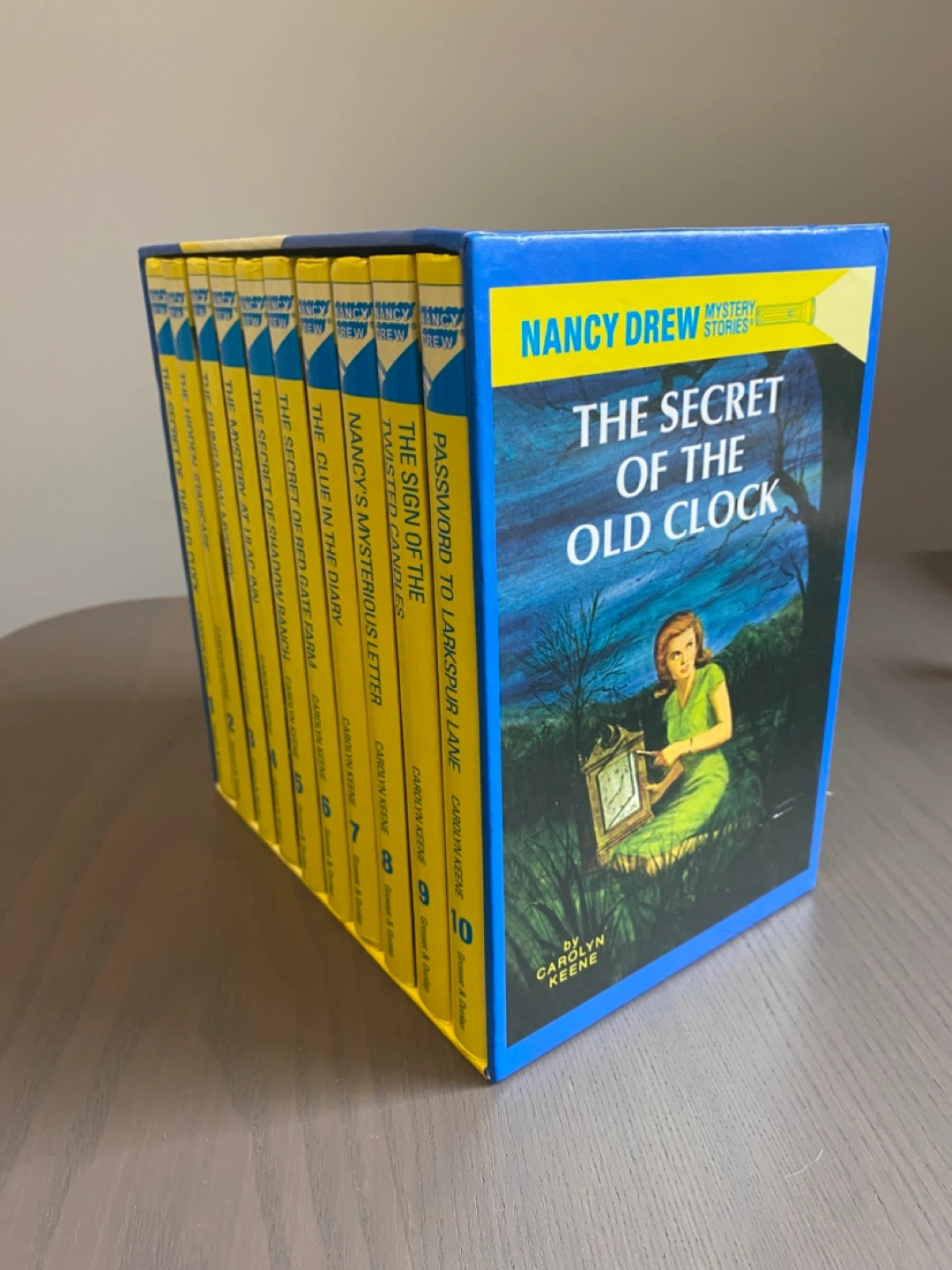 Nancy Drew Mystery Stories Books 1-10 by Carolyn Keene