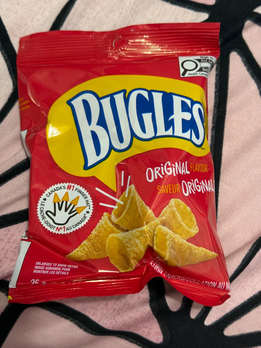 Bugles Original Flavour Corn Snacks 25g #freecycle
