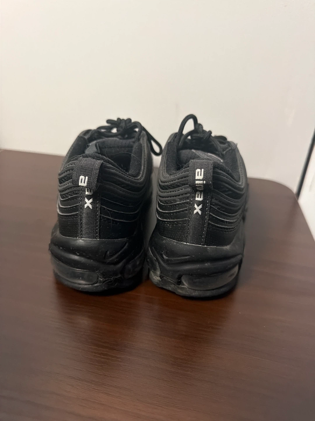 Nike Air Max 97s Triple Black Women’s Size 6 - photo 3