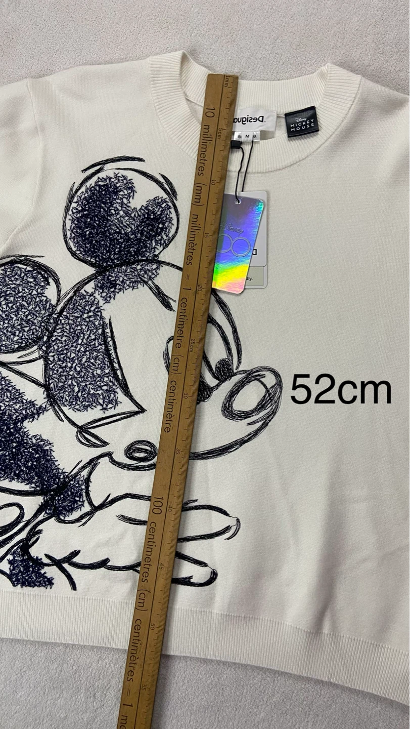 Desigual Mickey Mouse Crewneck Sweater - Size M - photo 5