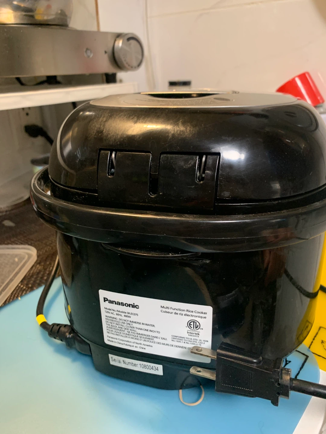 Panasonic Microcomputer Rice Cooker SR-ZA025 - photo 4