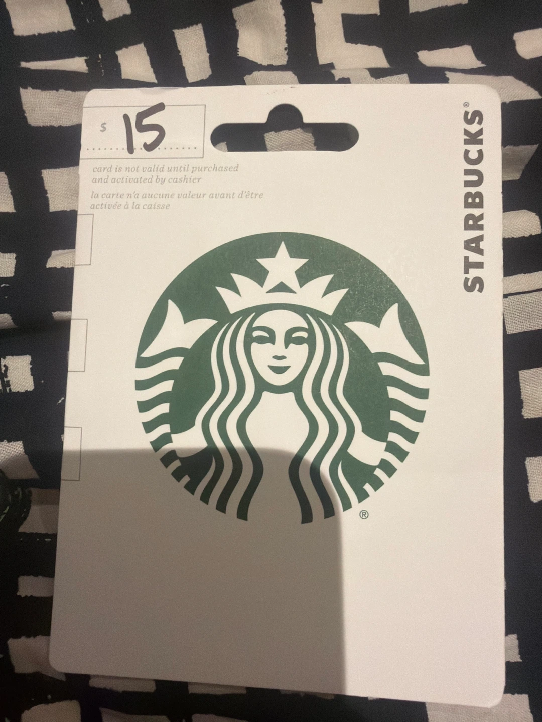 Starbucks $15 Gift Card