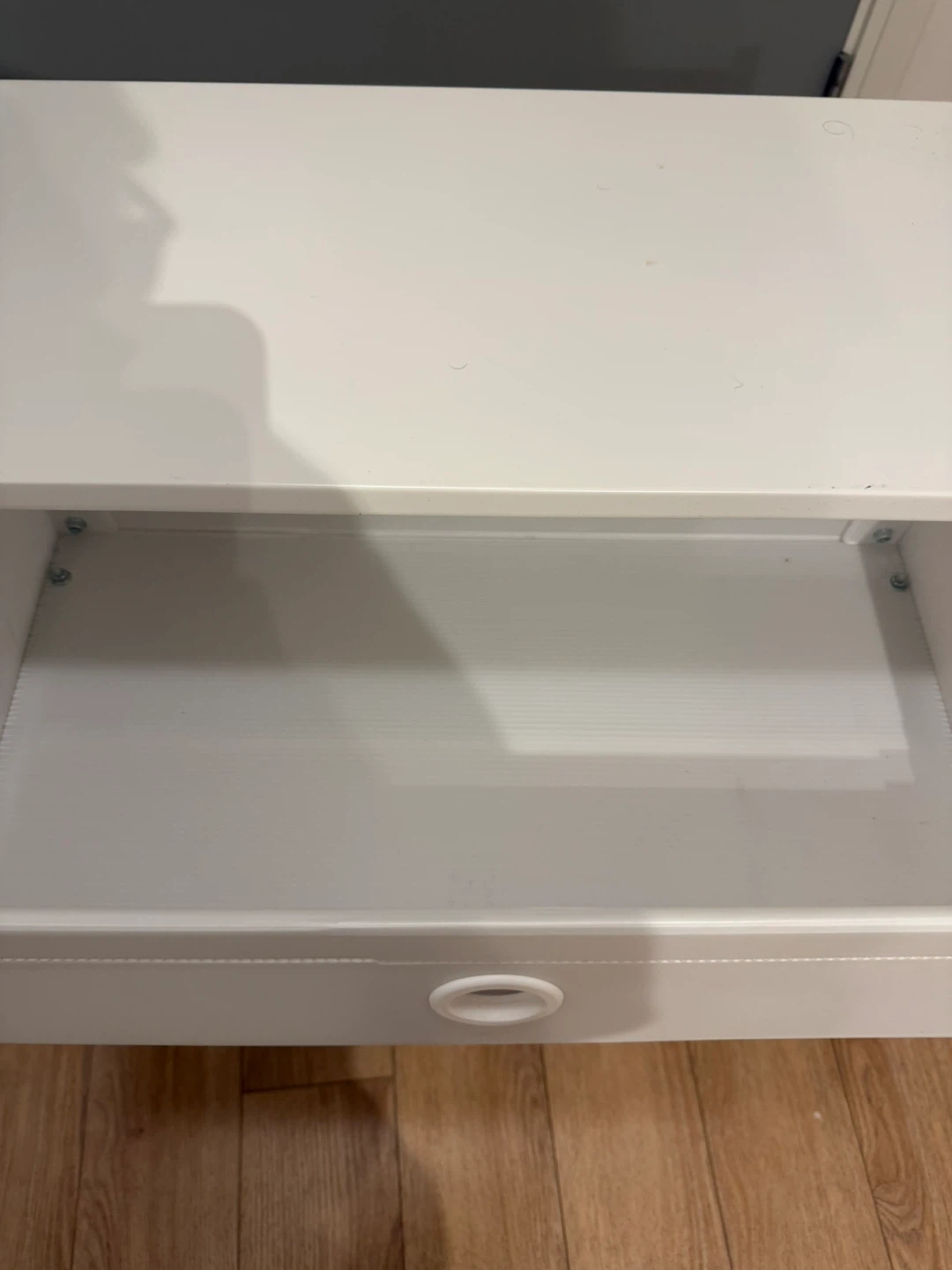 White 3-Drawer Storage Unit IKEA - photo 2