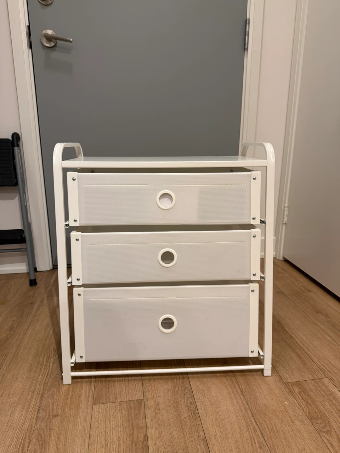 White 3-Drawer Storage Unit IKEA