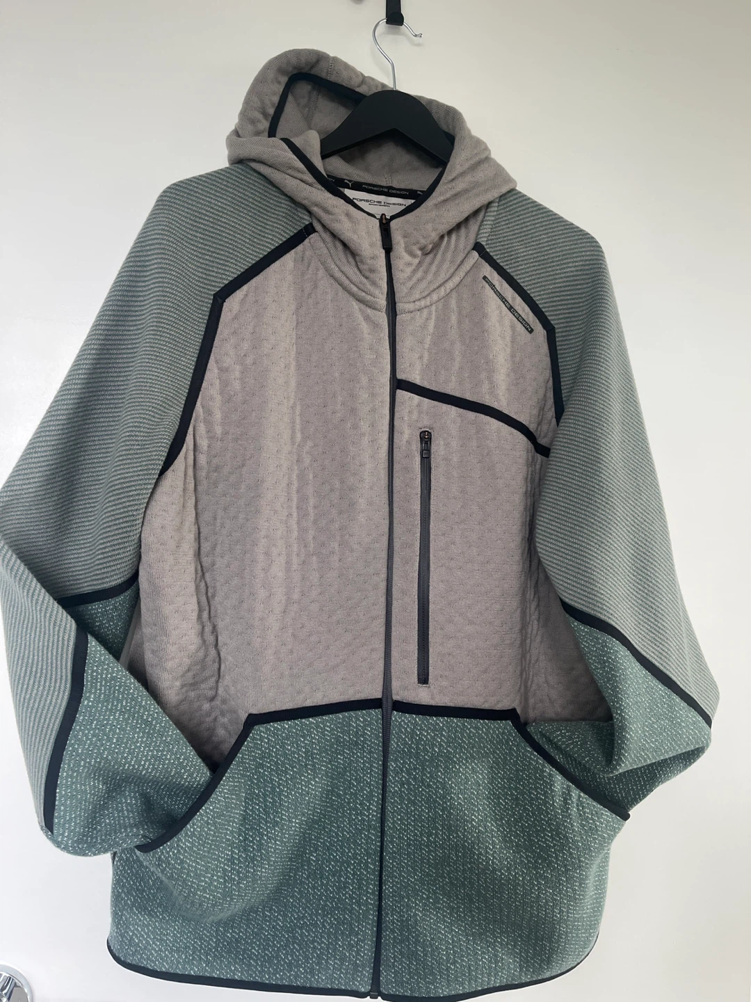 Porsche Design x Puma Grey Full Zip Hoodie