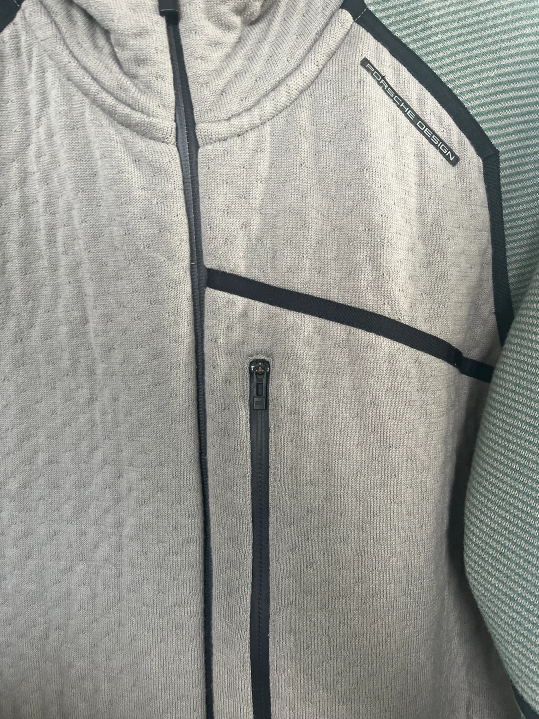 Porsche Design x Puma Grey Full Zip Hoodie - photo 2