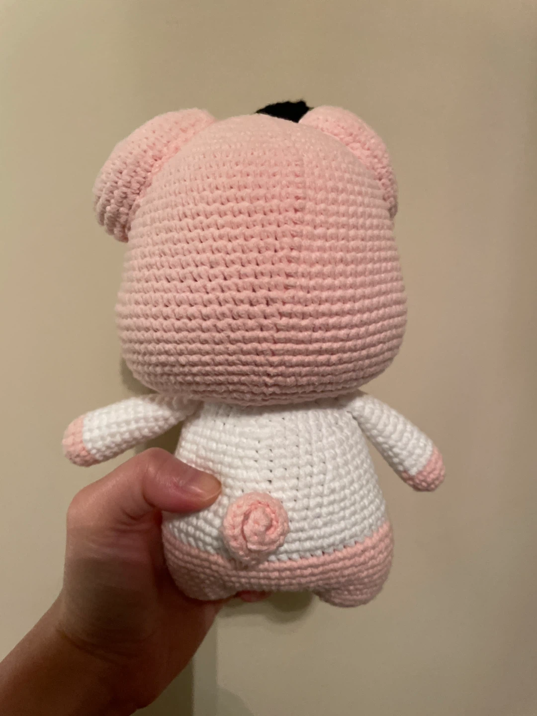 Crocheted Pig Couple Wedding Cake Toppers - photo 5