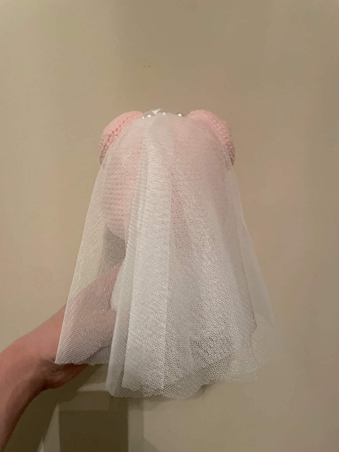 Crocheted Pig Couple Wedding Cake Toppers - photo 3