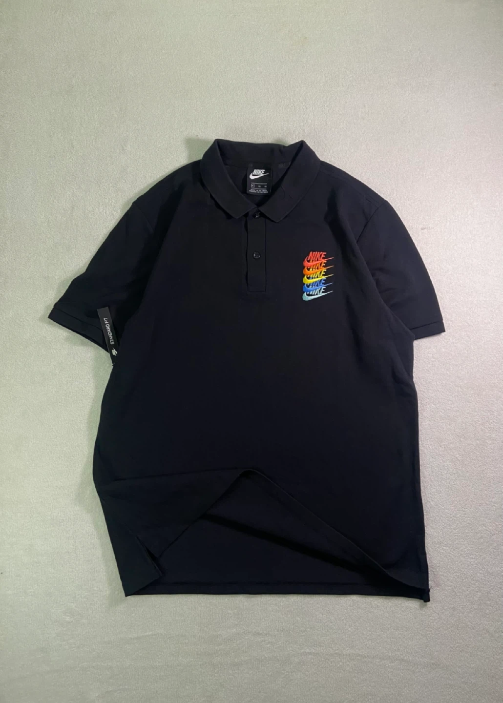 Nike Men's Black Polo Shirt XL - Standard Fit