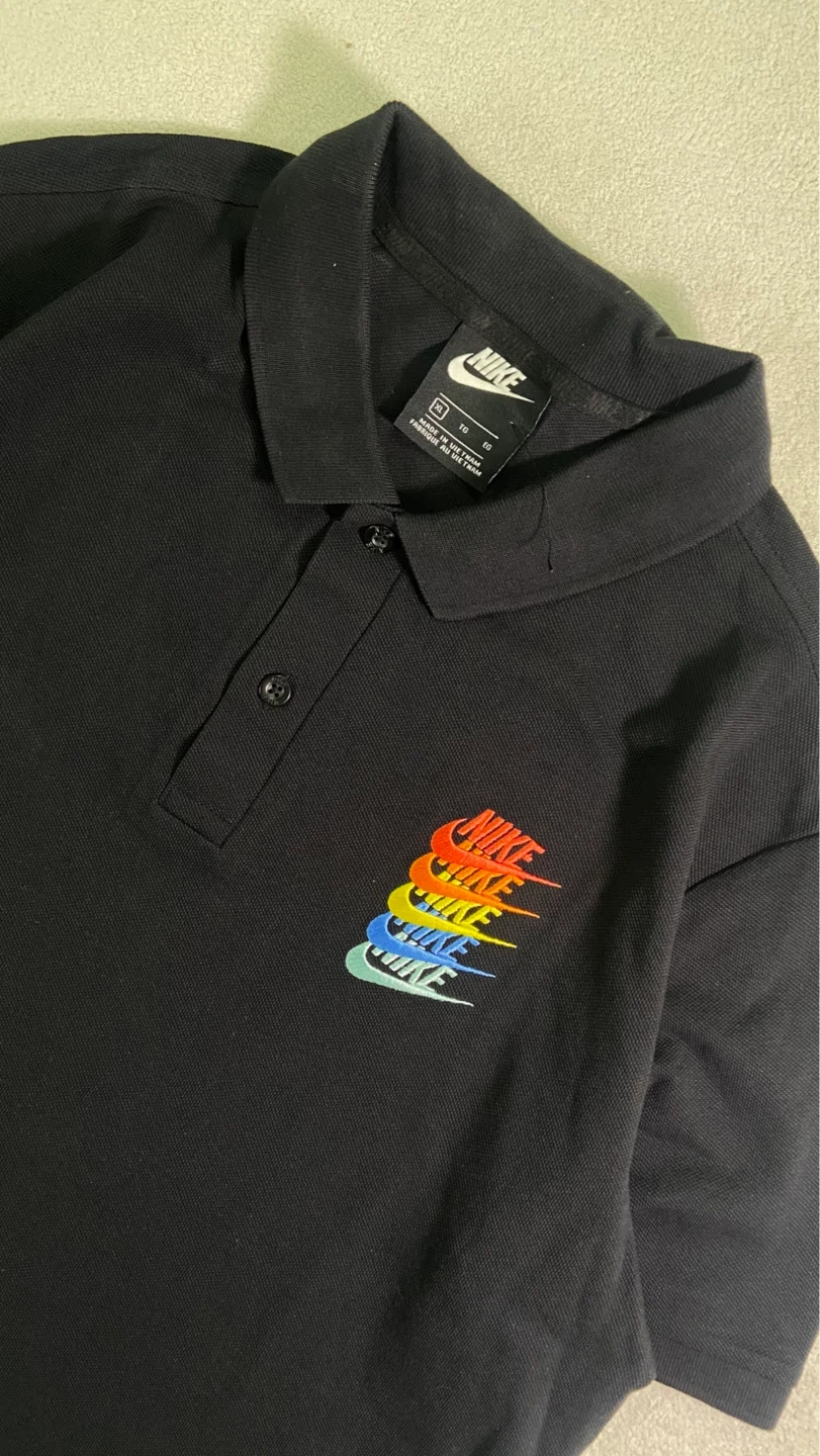 Nike Men's Black Polo Shirt XL - Standard Fit - photo 3