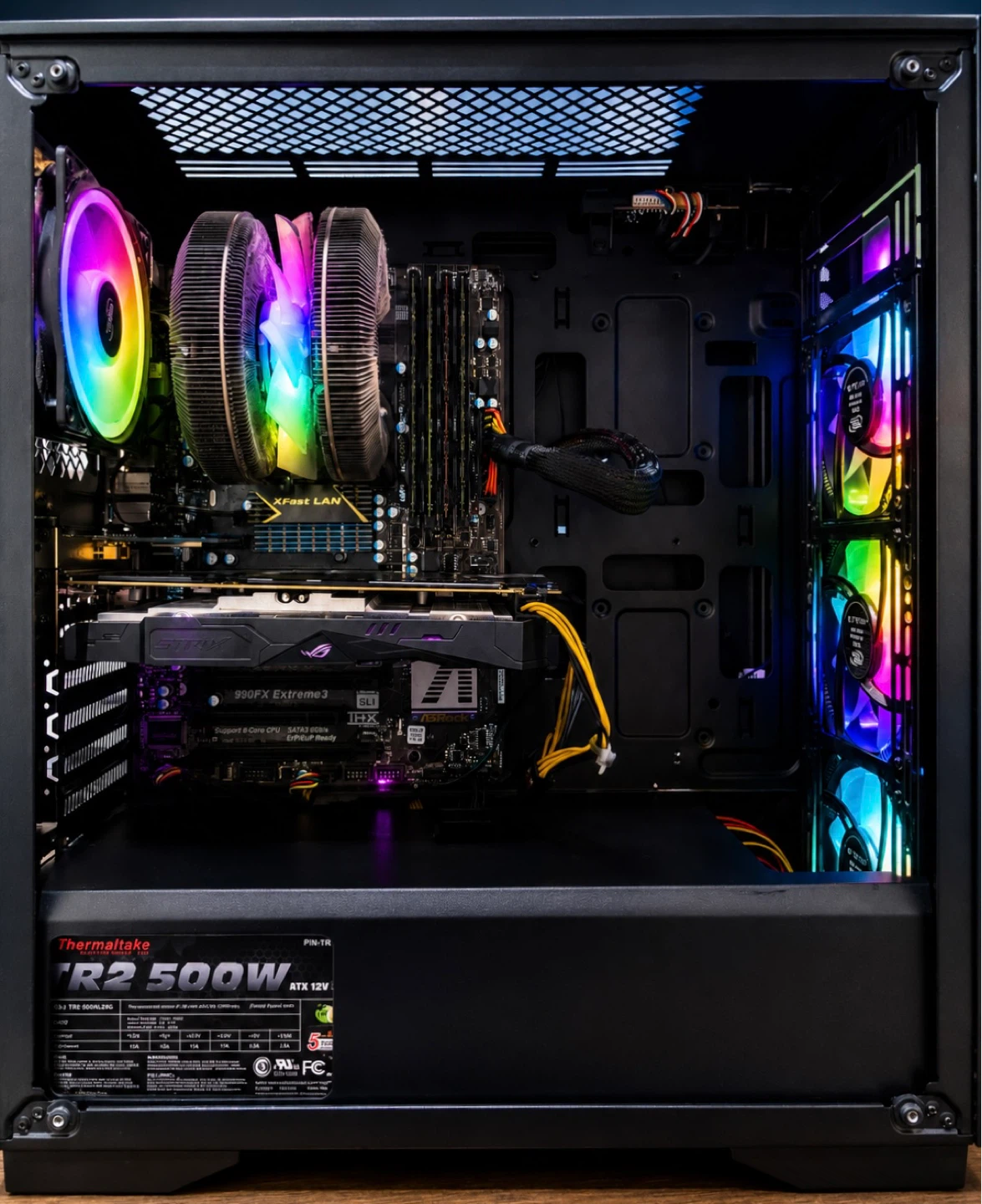 Custom Gaming PC with RGB Fans - photo 2