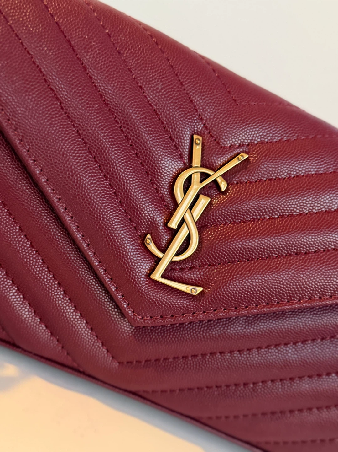 Women’s Burgundy Monogram Bag