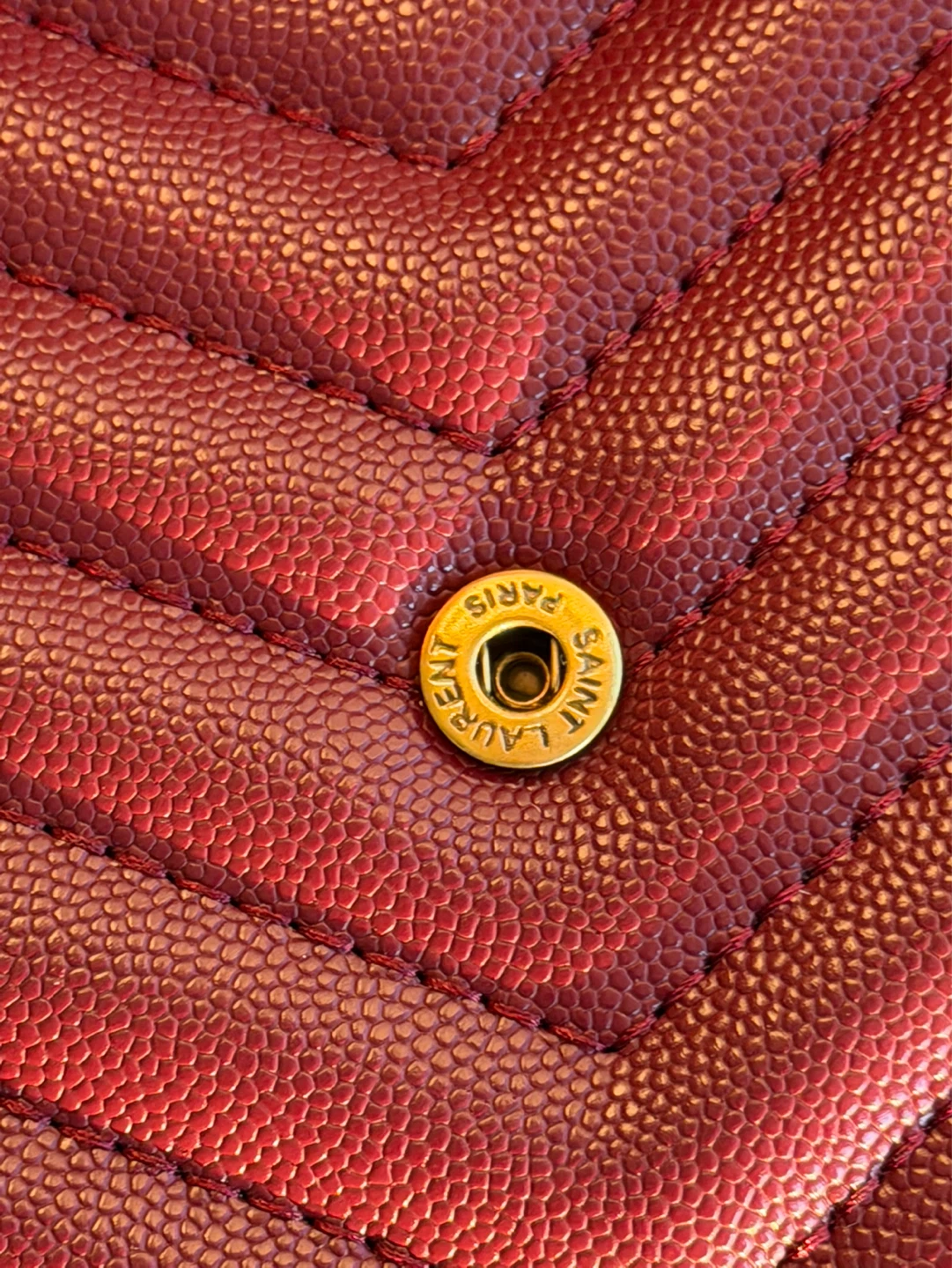 Women’s Burgundy Monogram Bag - photo 5