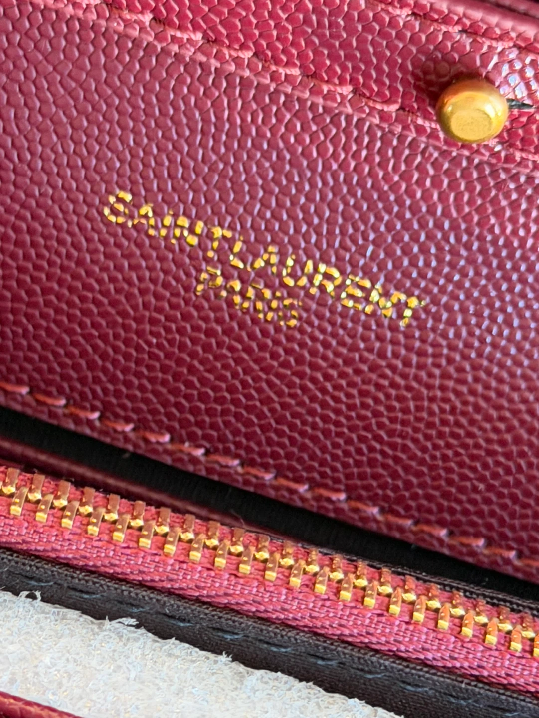 Women’s Burgundy Monogram Bag - photo 4