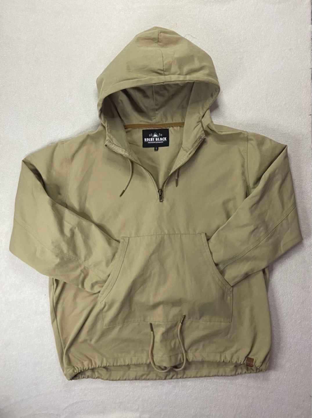 KOLBY BLACK Anorak Hoodie Premium