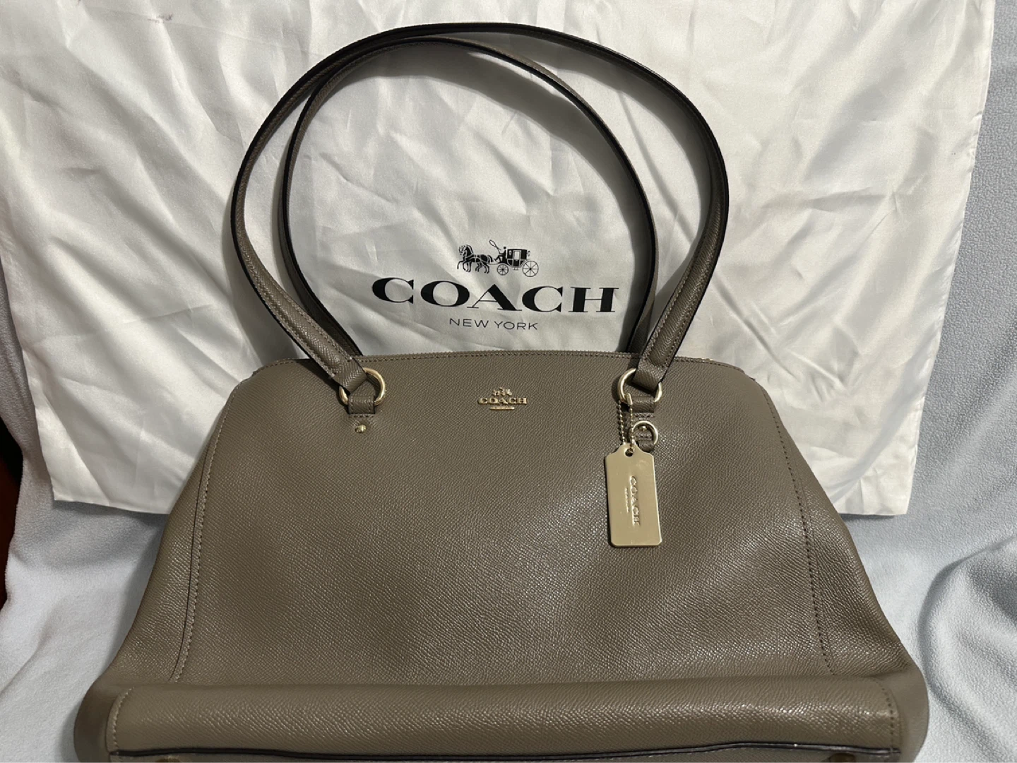 Coach Leather Tote Bag - photo 2