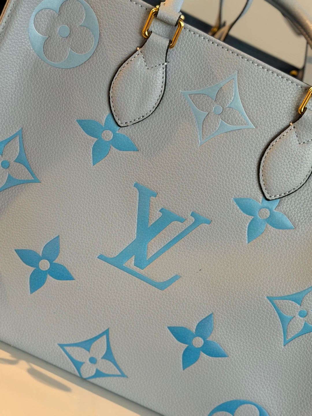 Women’s Monogram Tote Bag - Light Blue - photo 3