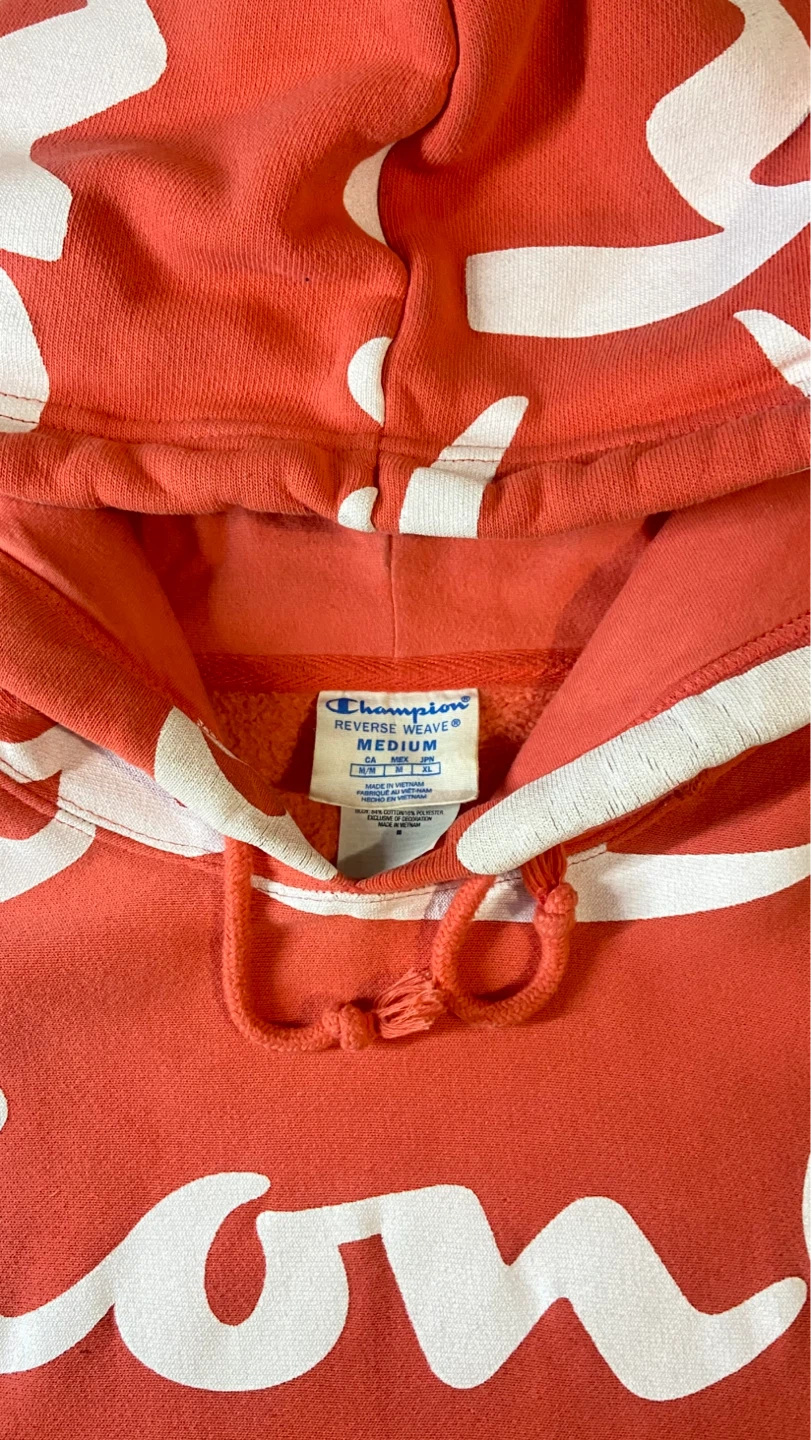 Champion Reverse Weave All Over Logo Hoodie - photo 2