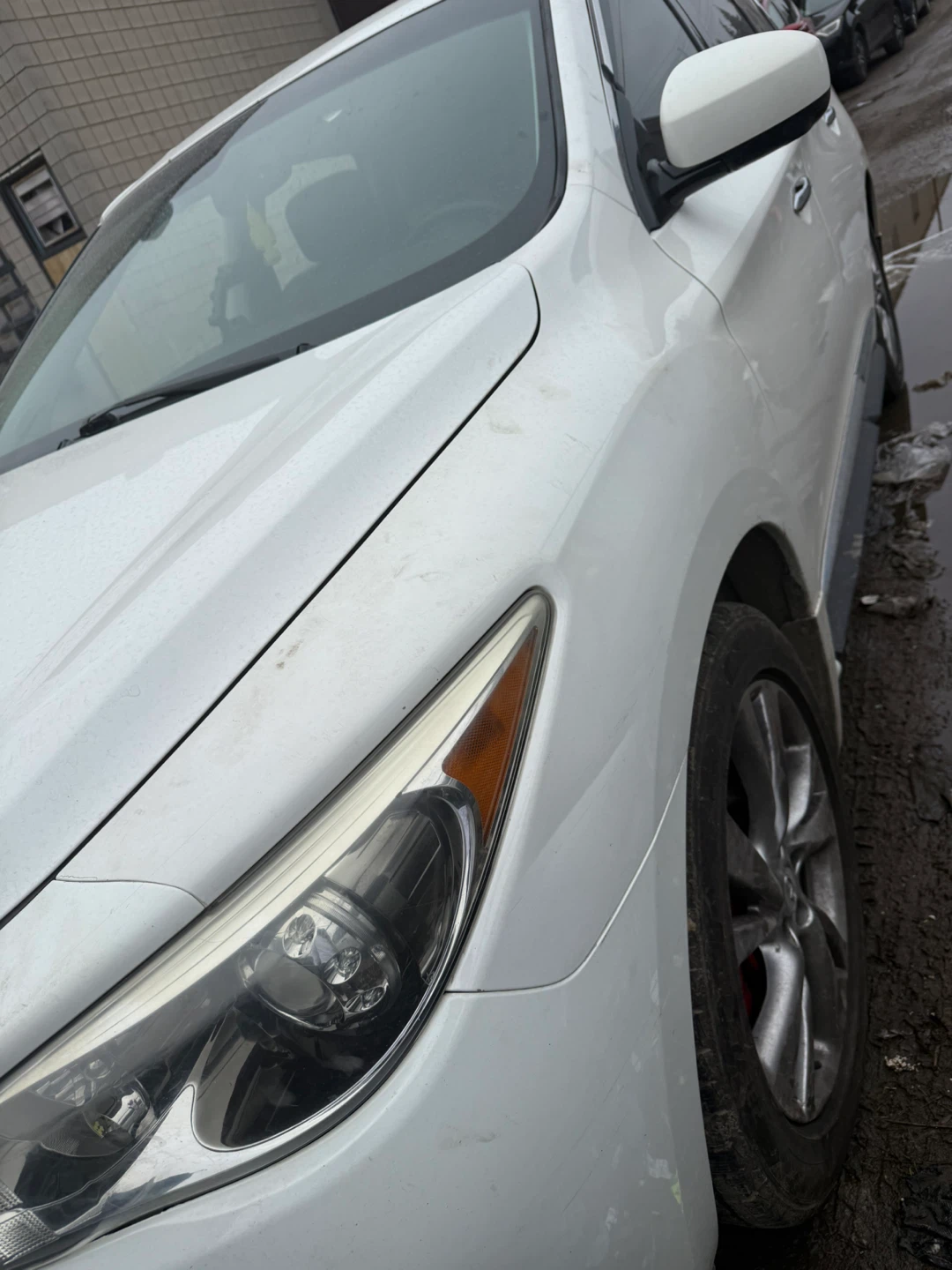White Infiniti JX35 SUV - photo 5
