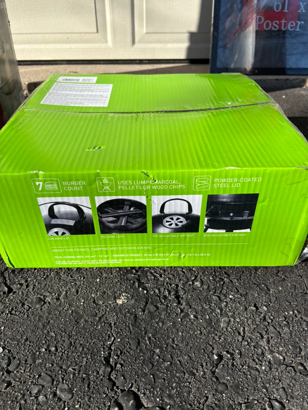 Everyday Essentials Portable Charcoal Grill - photo 2