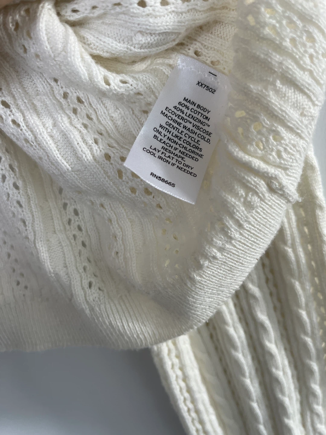 BP. Cream Cable Knit Button-Up Cardigan XL - photo 3