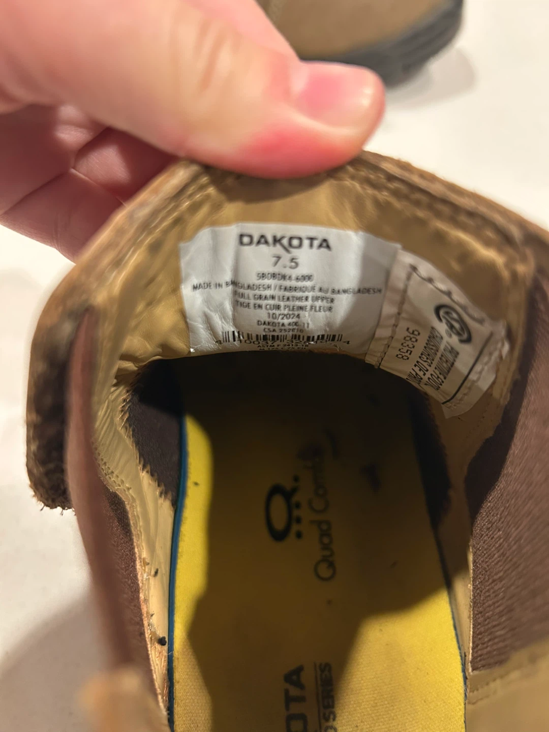 Dakota womens Work Boots - Size 7.5 - photo 3