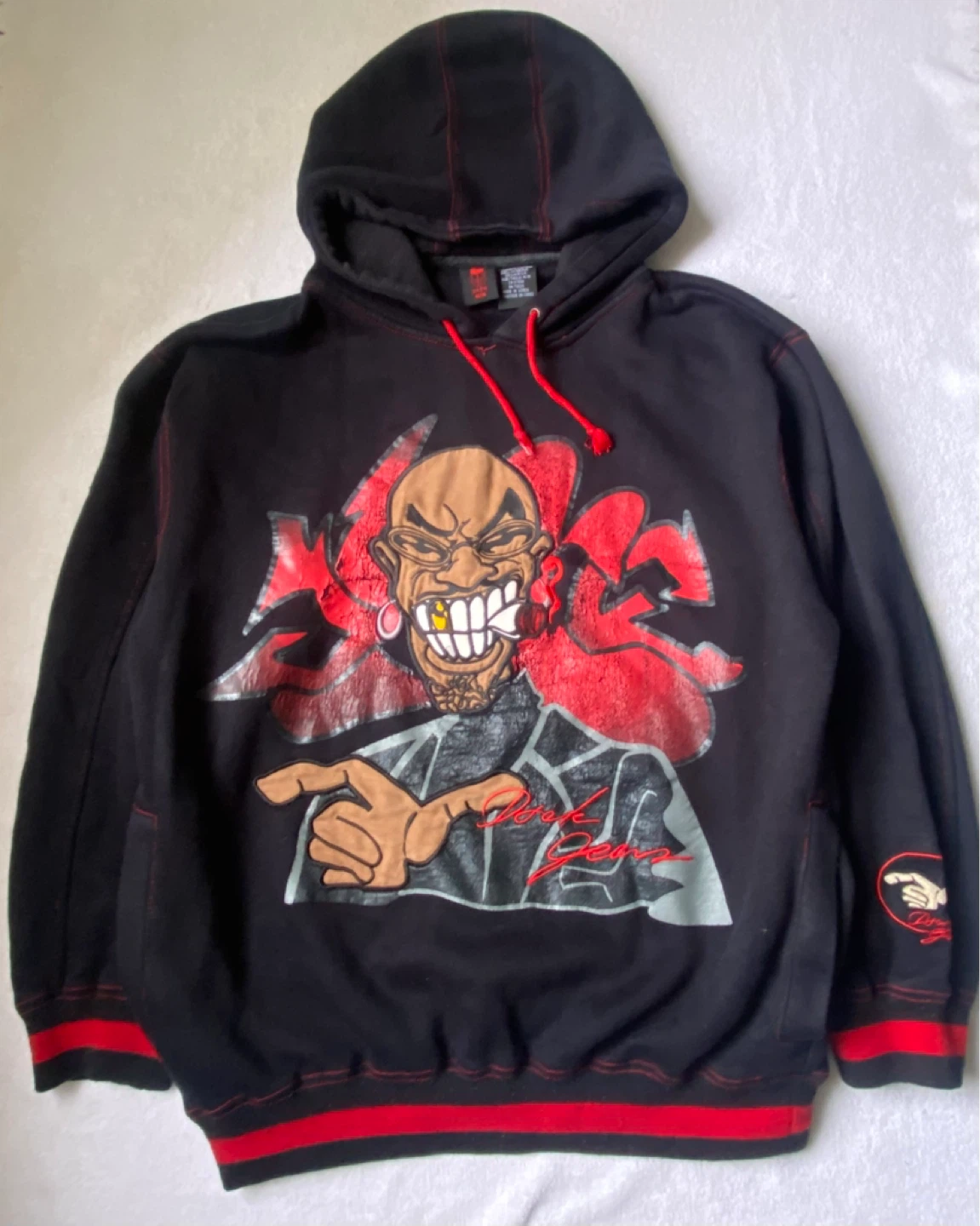 DMX "Dark Man X" Black Hoodie